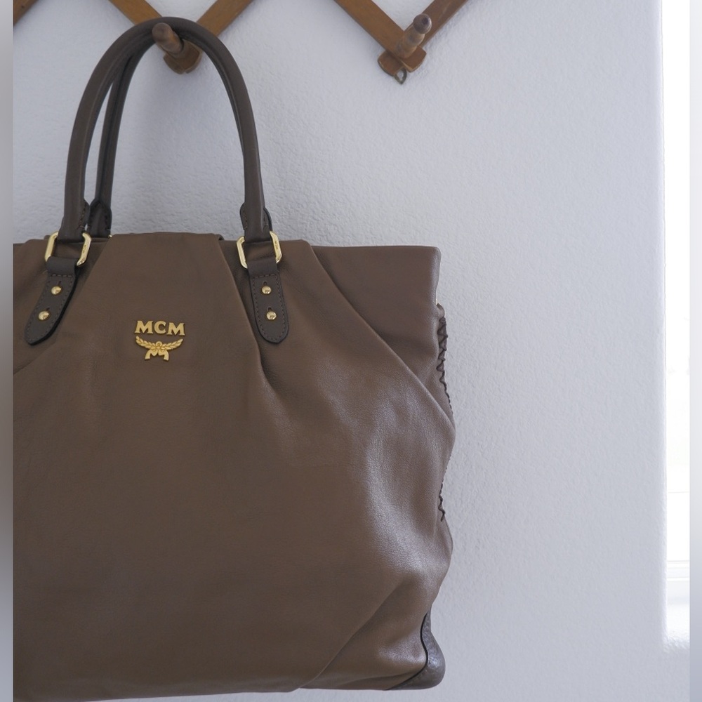 MCM Brown Tote Bag - Picture 4 of 14